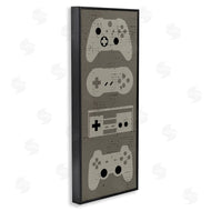 Stupell Studio | Common Game Controllers Vintage