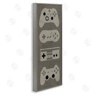Stupell Studio | Common Game Controllers Vintage