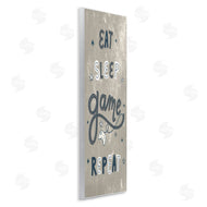 Stupell Studio | Whimsical Eat Sleep Game Repeat Stars