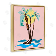 Mark Higden | Palm Tree Trio Sunny Sky