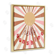 Stupell Studio | Hello Sunshine Light Bursts