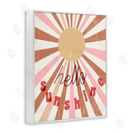 Stupell Studio | Hello Sunshine Light Bursts