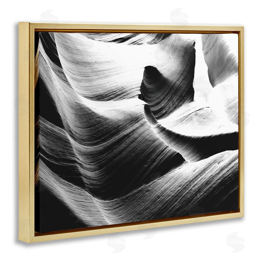 Stupell Studio | Abstract Canyon Edge Smooth Rock
