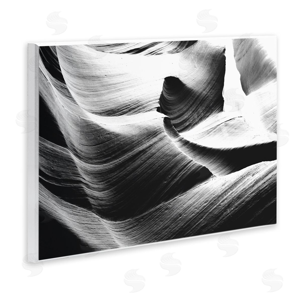 Stupell Studio Abstract Canyon Edge Smooth Rock Wall Plaque Art