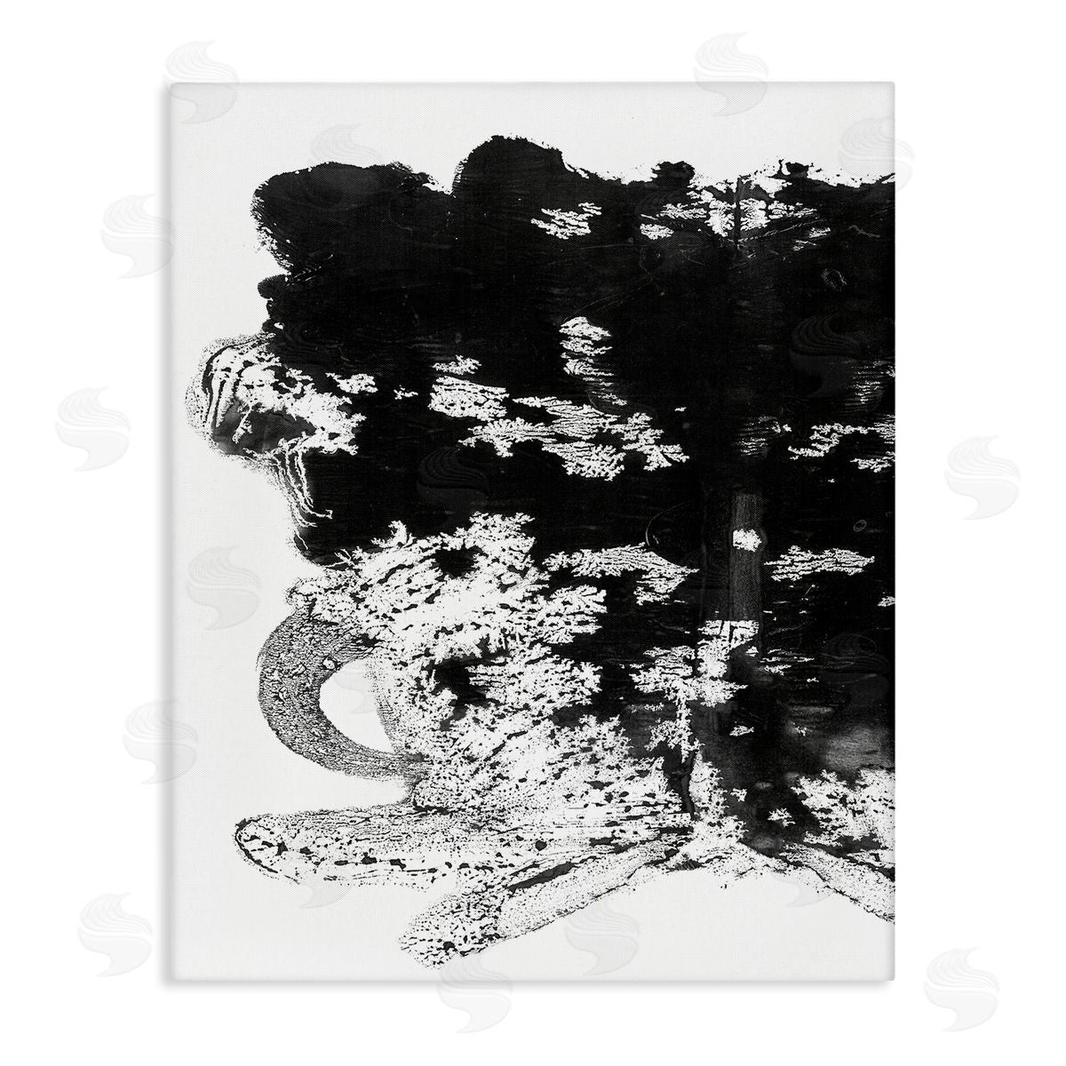 Stupell Studio Abstract Textures Crystal Shapes Canvas Wall Art