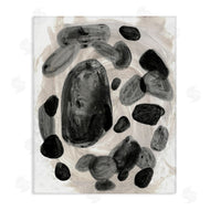 Stupell Studio | Shades of Grey Abstract Organic Shapes