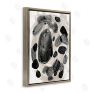 Stupell Studio | Shades of Grey Abstract Organic Shapes