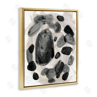 Stupell Studio | Shades of Grey Abstract Organic Shapes
