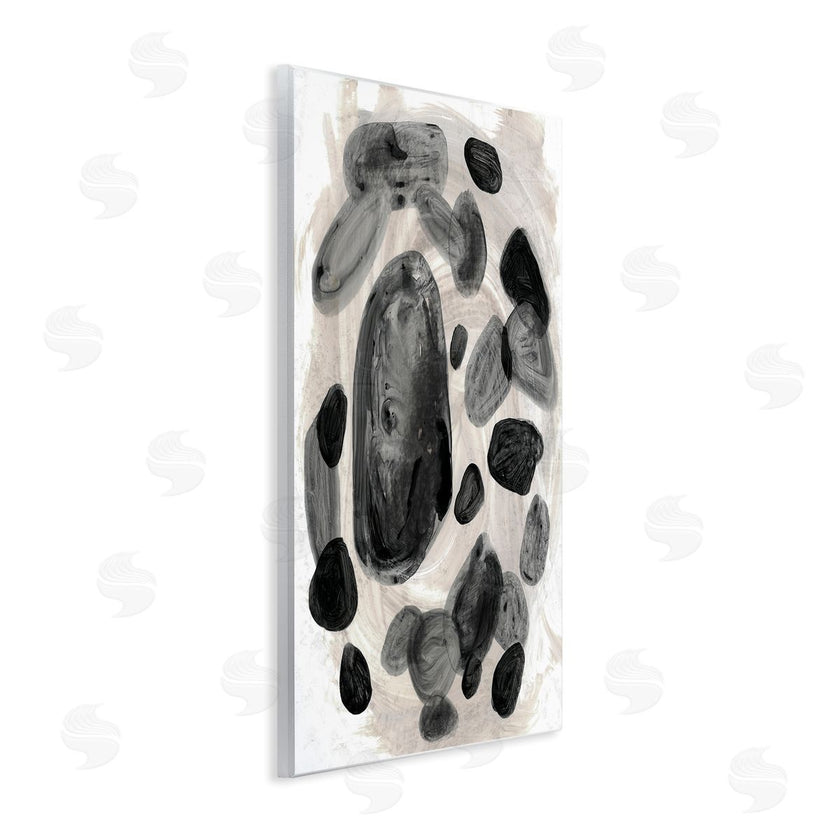 Stupell Studio | Shades of Grey Abstract Organic Shapes