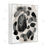 Stupell Studio | Shades of Grey Abstract Organic Shapes