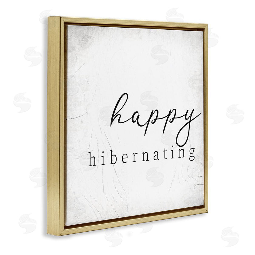 Stupell Studio | Happy Hibernating Rustic Winter