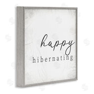Stupell Studio | Happy Hibernating Rustic Winter