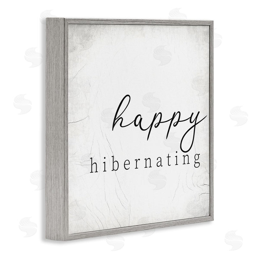 Stupell Studio | Happy Hibernating Rustic Winter