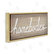 Stupell Studio | Rustic Homebodies Distressed Wood