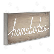 Stupell Studio | Rustic Homebodies Distressed Wood