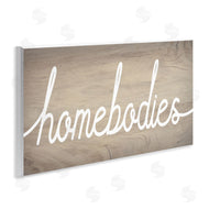 Stupell Studio | Rustic Homebodies Distressed Wood