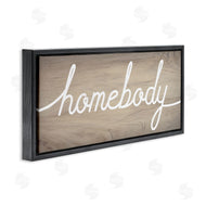 Stupell Studio | Charming Homebody Cursive Text
