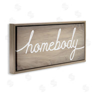 Stupell Studio | Charming Homebody Cursive Text