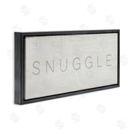 Stupell Studio | Snuggle Text Minimal Distressed Paint