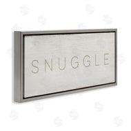 Stupell Studio | Snuggle Text Minimal Distressed Paint
