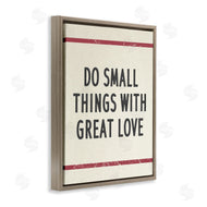 Stupell Studio | Do Things with Love Red Stripe