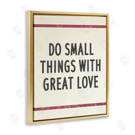Stupell Studio | Do Things with Love Red Stripe
