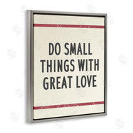 Stupell Studio | Do Things with Love Red Stripe
