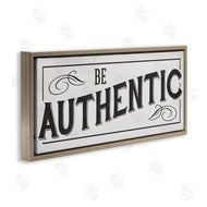 Stupell Studio | Be Authentic Bold Typography Swirls