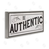 Stupell Studio | Be Authentic Bold Typography Swirls