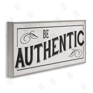 Stupell Studio | Be Authentic Bold Typography Swirls