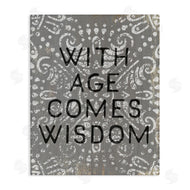 Stupell Studio | With Age Comes Wisdom Boho