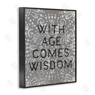 Stupell Studio | With Age Comes Wisdom Boho