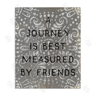 Stupell Studio | Best Measured by Friends Distressed Boho