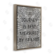 Stupell Studio | Best Measured by Friends Distressed Boho