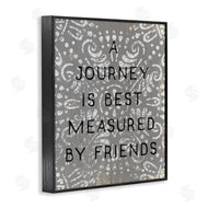 Stupell Studio | Best Measured by Friends Distressed Boho