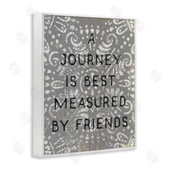 Stupell Studio | Best Measured by Friends Distressed Boho