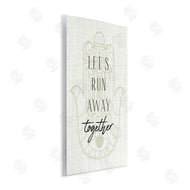 Stupell Studio | Runaway Together Moroccan Khmissa Pattern