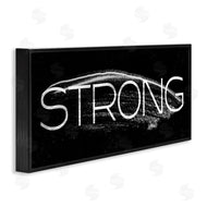 Stupell Studio | Strong Phrase Bold Paint Stroke