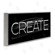 Stupell Studio | Create Text Paint Stroke