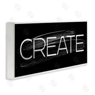 Stupell Studio | Create Text Paint Stroke