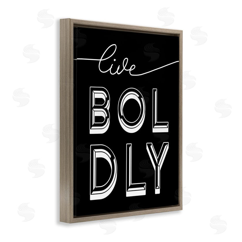 Stupell Studio | Live Boldly Text Pop Typography