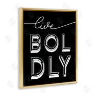 Stupell Studio | Live Boldly Text Pop Typography