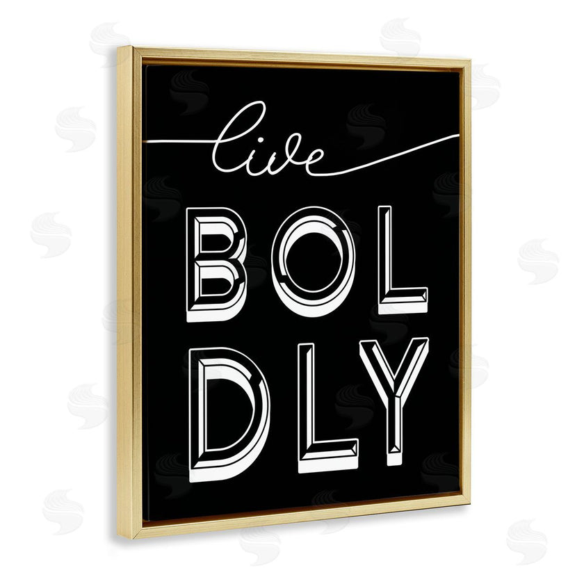Stupell Studio | Live Boldly Text Pop Typography