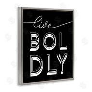 Stupell Studio | Live Boldly Text Pop Typography