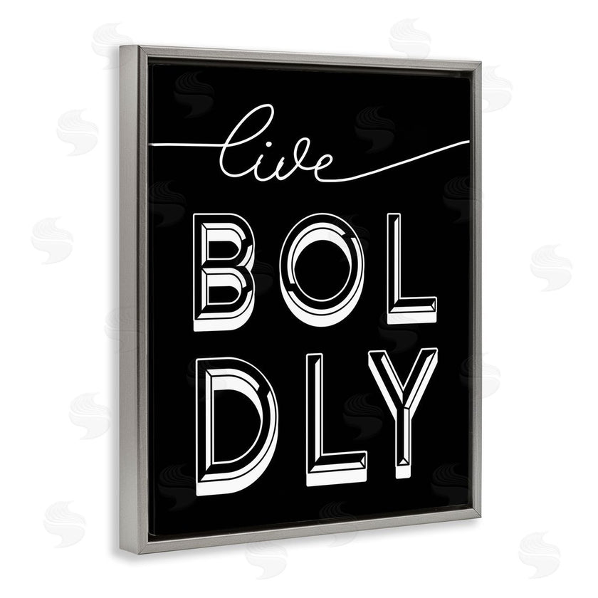 Stupell Studio | Live Boldly Text Pop Typography