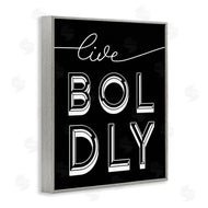 Stupell Studio | Live Boldly Text Pop Typography