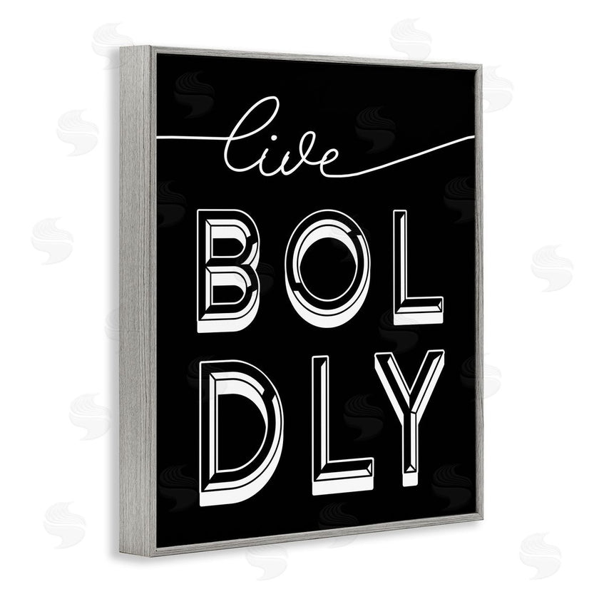 Stupell Studio | Live Boldly Text Pop Typography