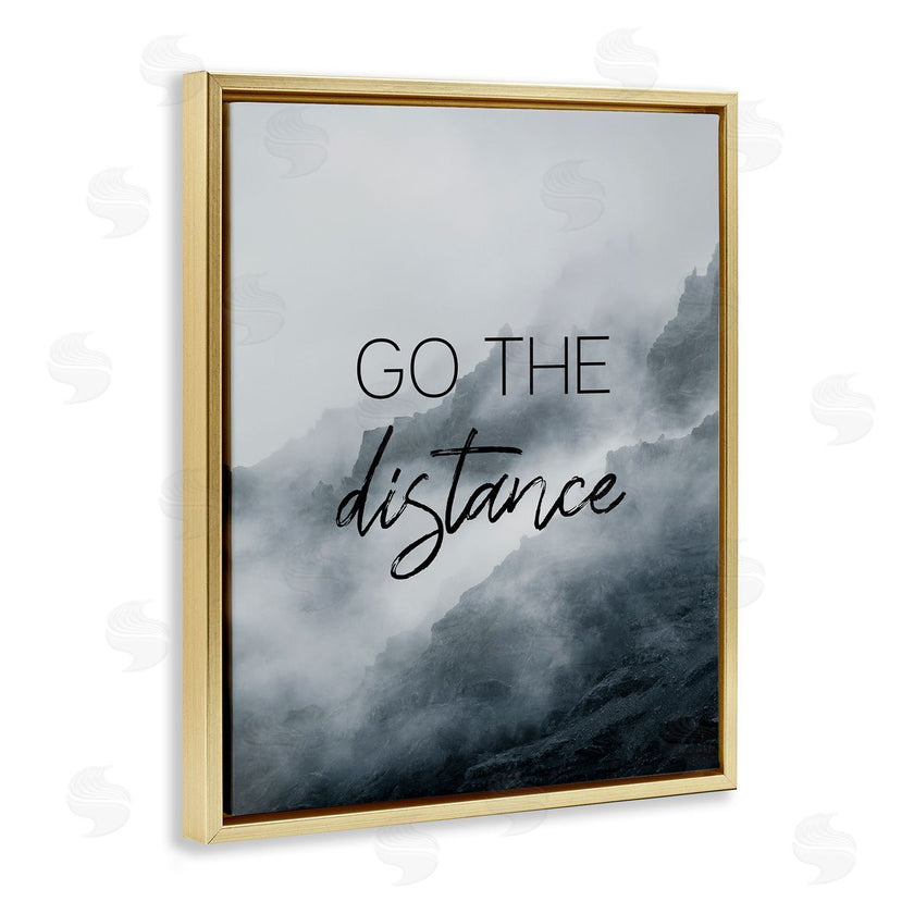 Stupell Studio | Go The Distance Foggy Mountain