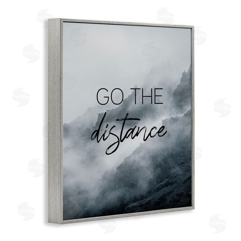 Stupell Studio | Go The Distance Foggy Mountain