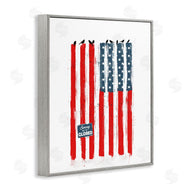 Balazs Solti | American Flag Birds Political Statement
